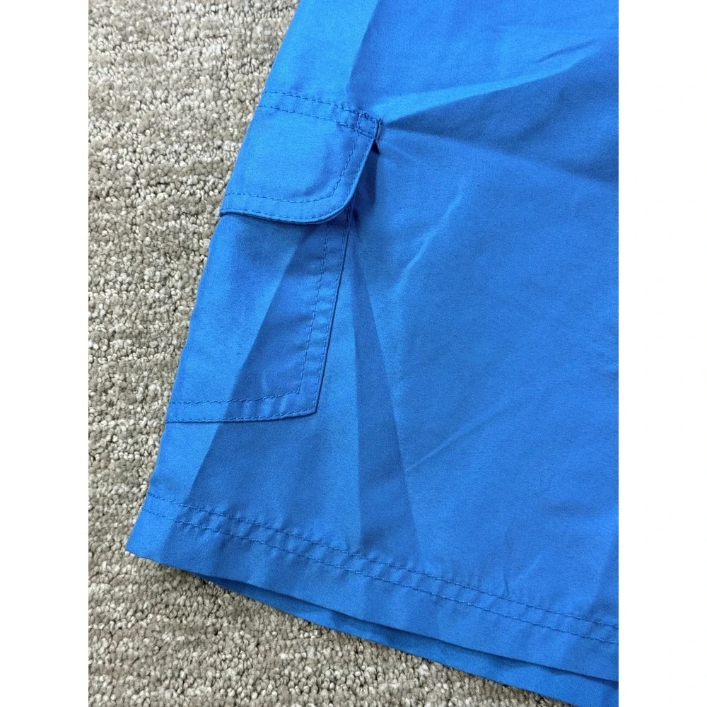Surf Style Boys Board Shorts Cargo Pocket Size 10 Blue‎ Polyester Swim Trunks